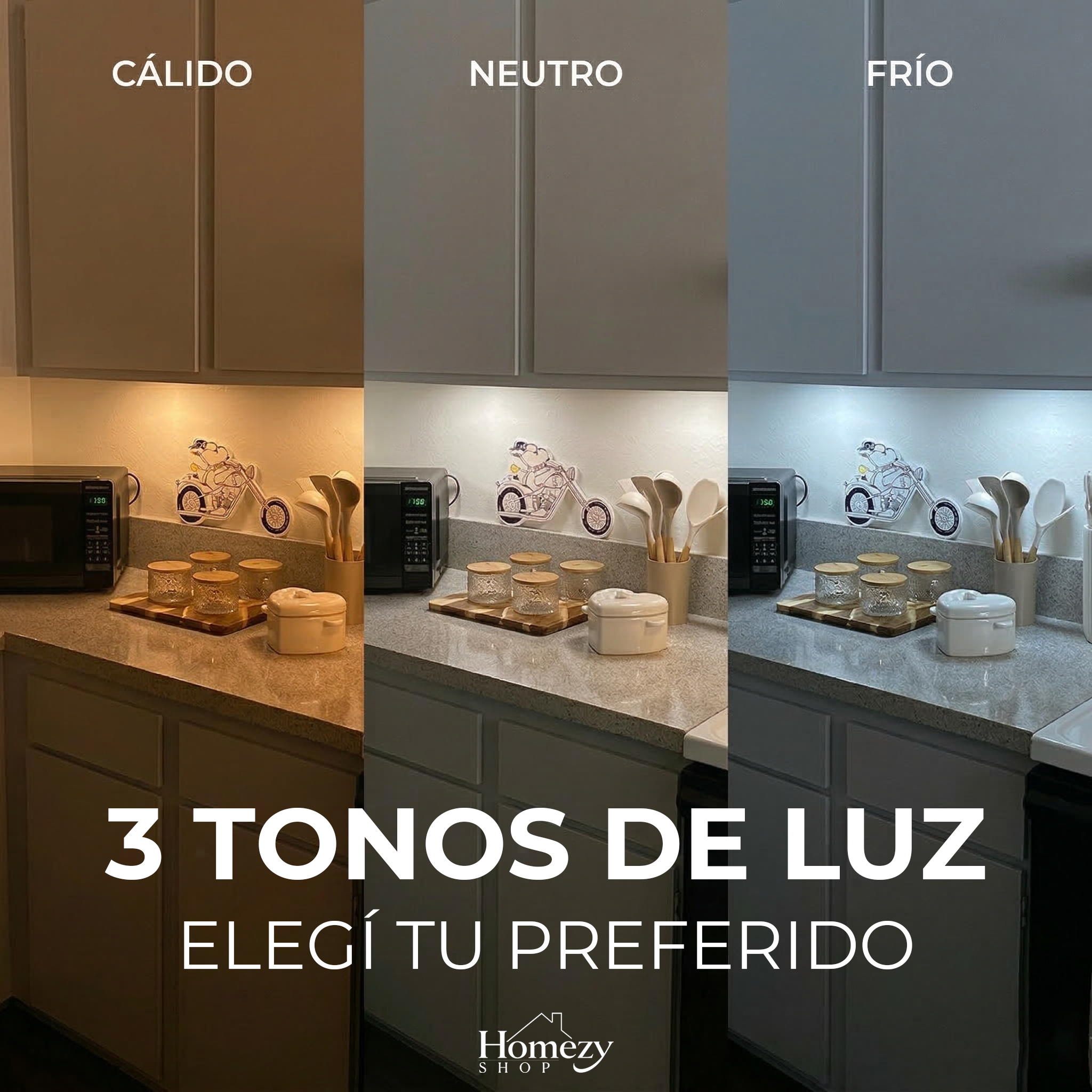 Luz Con Sensor De Movimiento Homezy