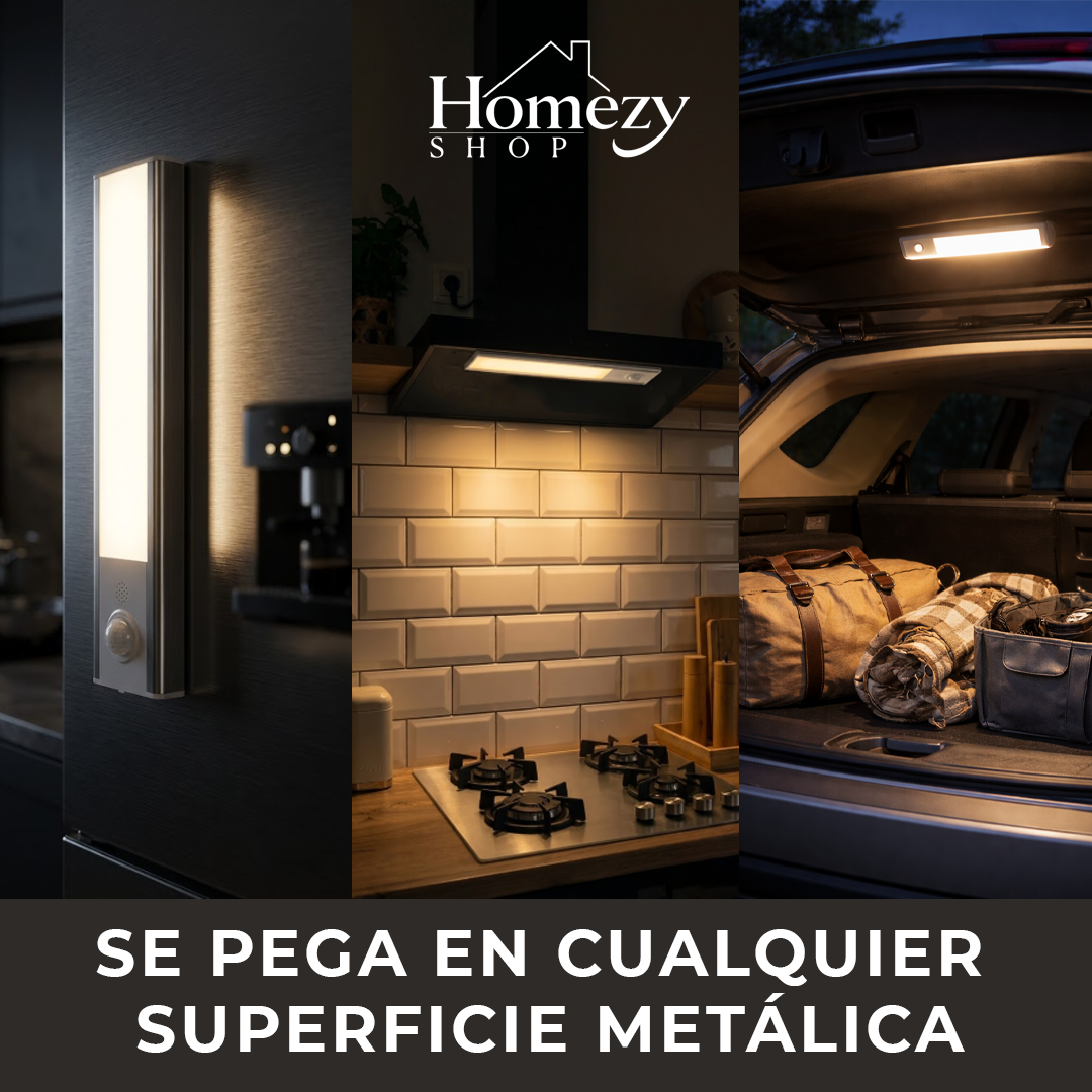 Luz Con Sensor De Movimiento Homezy
