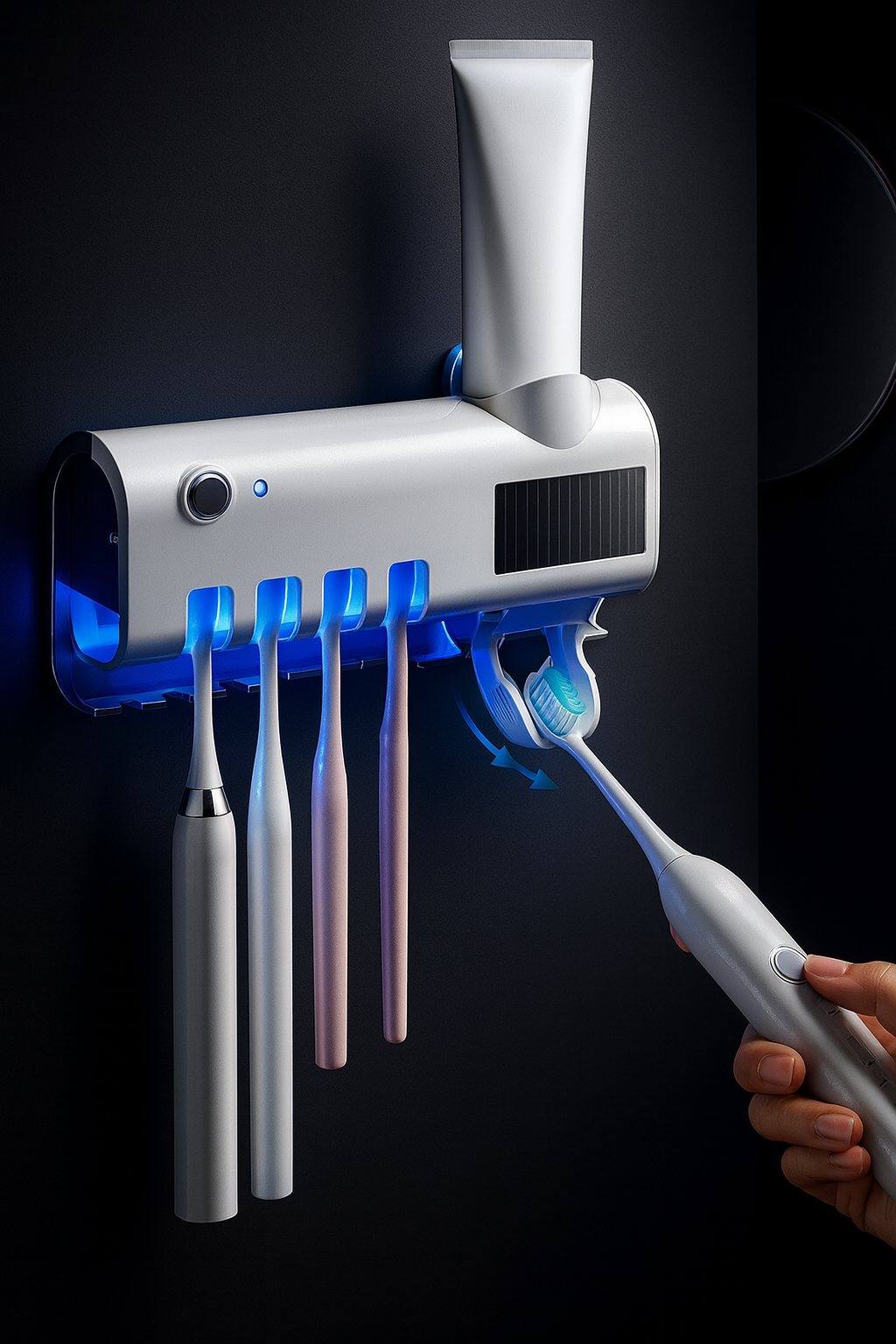 Base De Higiene Dental + Esterilizador UV