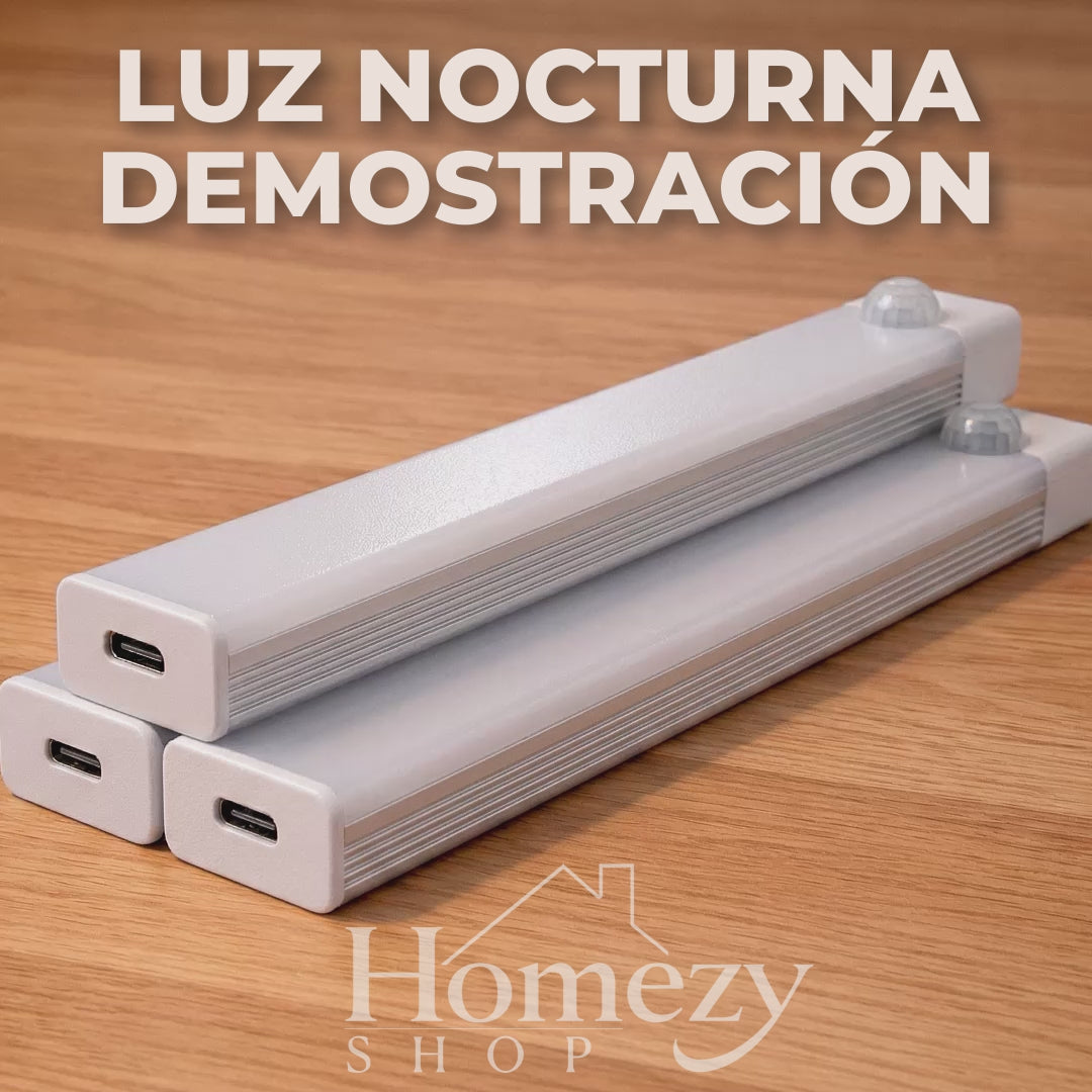 Luz LED Nocturna Automática  SIN cables ni herramientas